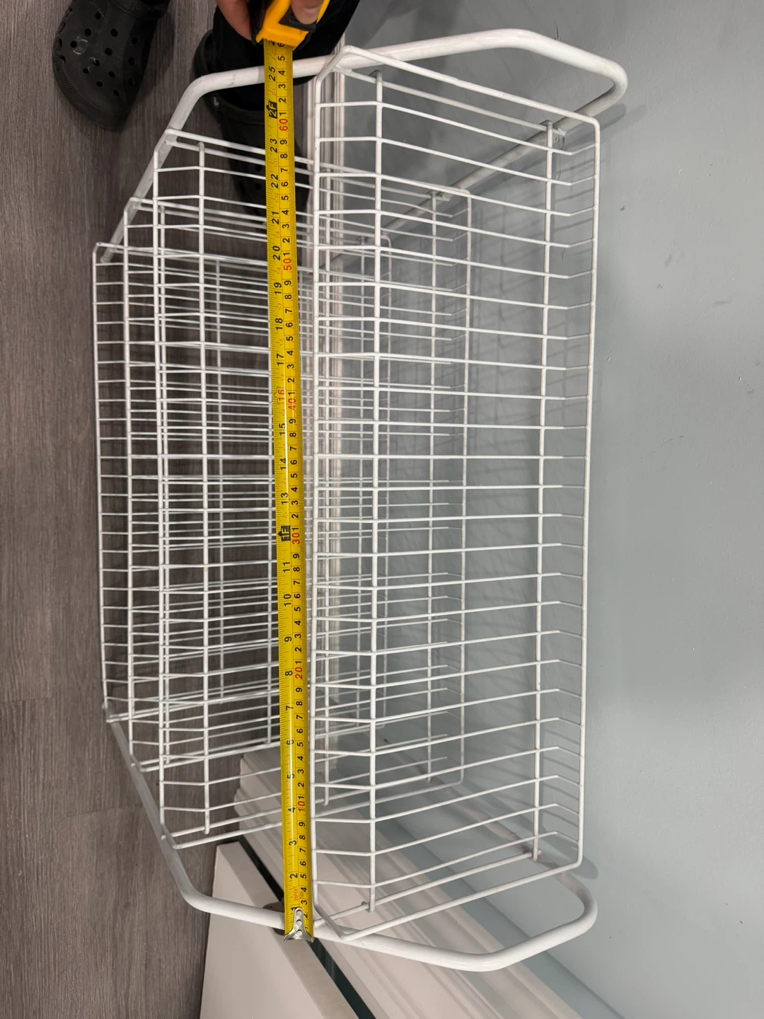 White 3-Tier Wire Shelf Storage Rack - photo 3