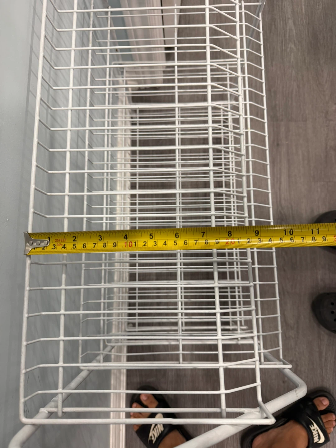 White 3-Tier Wire Shelf Storage Rack - photo 5