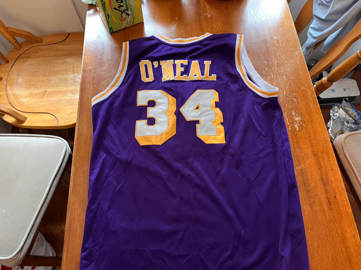 Mitchell & Ness Lakers Shaquille O'Neal #34 Jersey