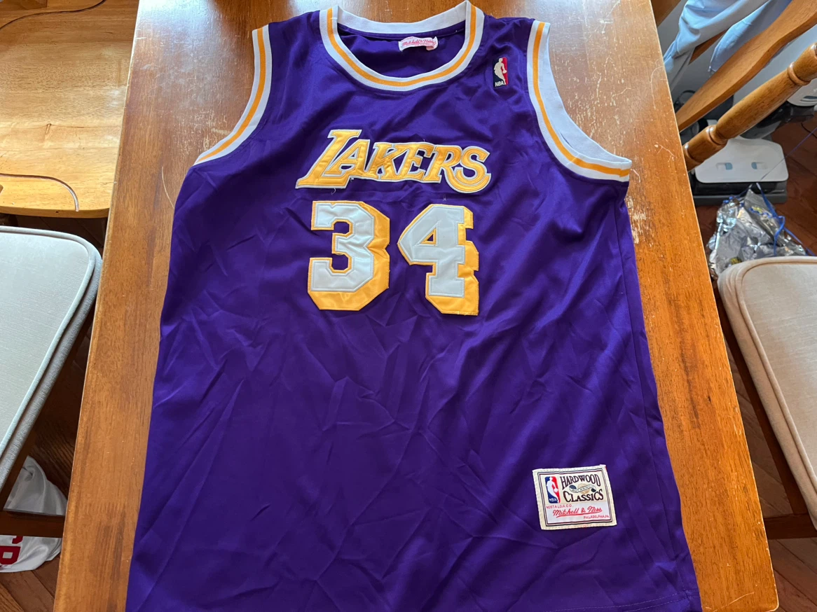 Mitchell & Ness Lakers Shaquille O'Neal #34 Jersey - photo 2