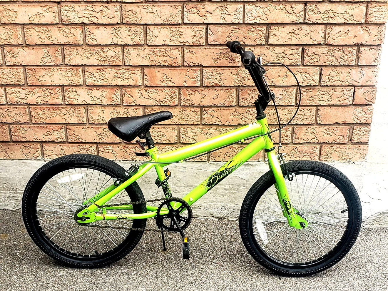 Green BMX Bike