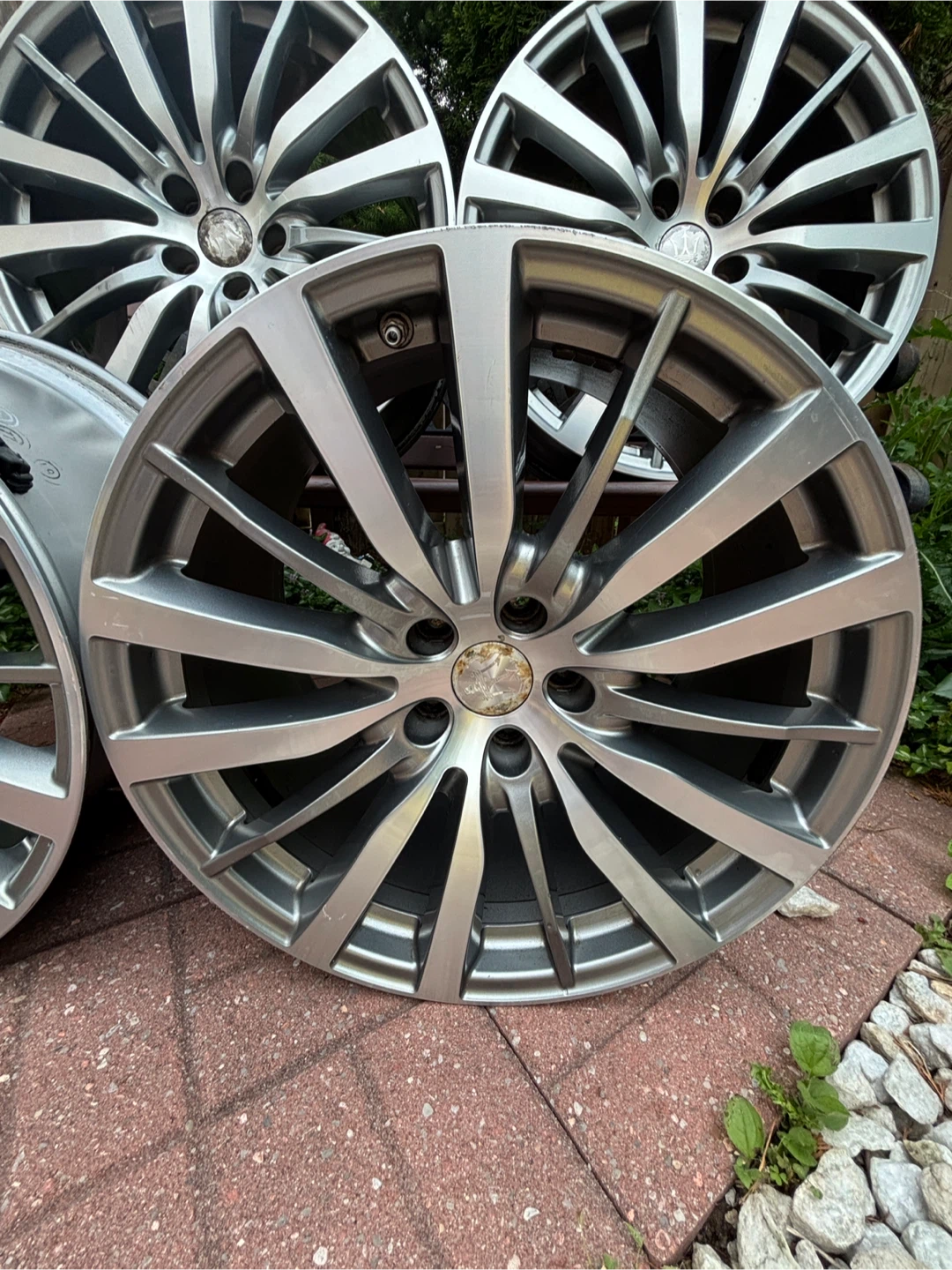 Italian 19” Staggered Wheels Maserati Ghibli - photo 3