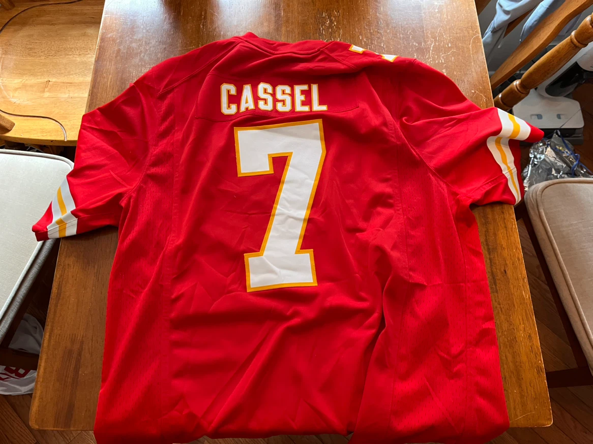 Kansas City Chiefs Matt Cassel #7 NFL Jersey XL