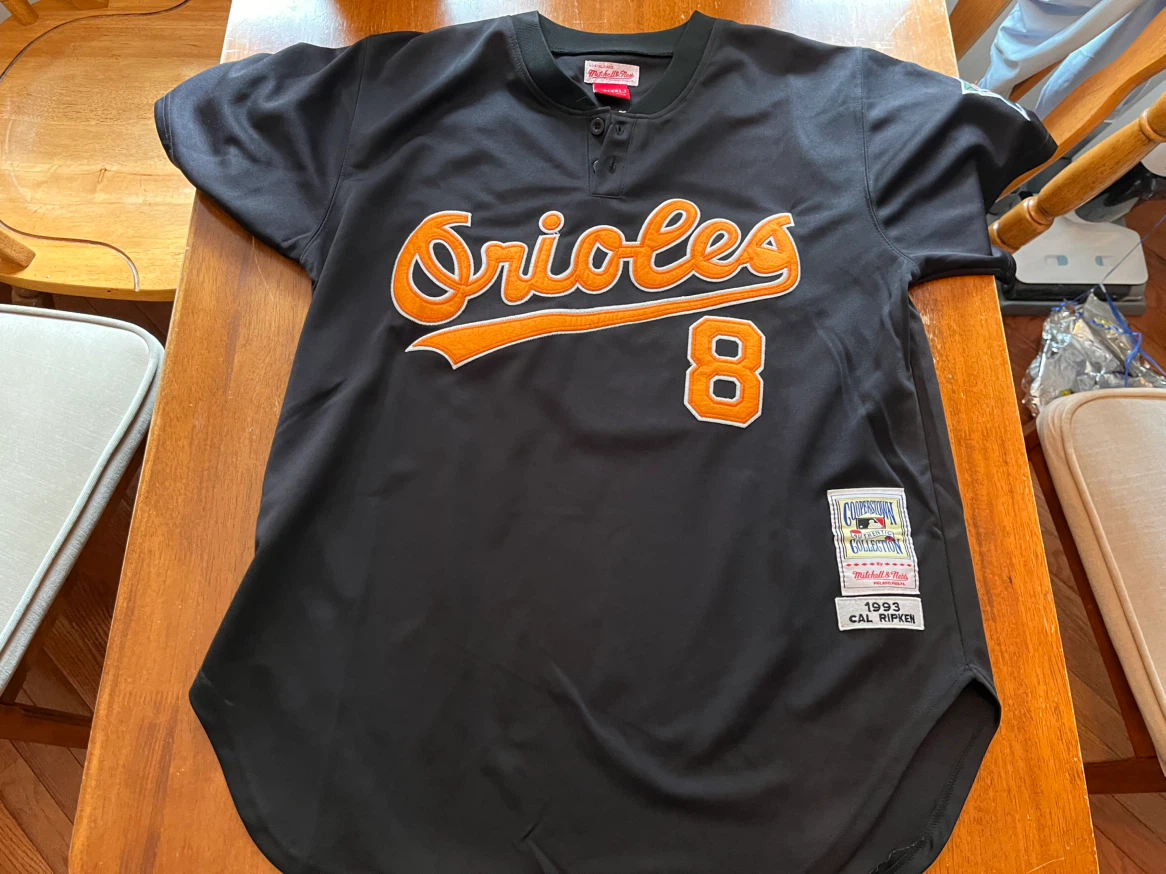 Mitchell & Ness Orioles Cal Ripken Jr. #8 Baseball Jersey