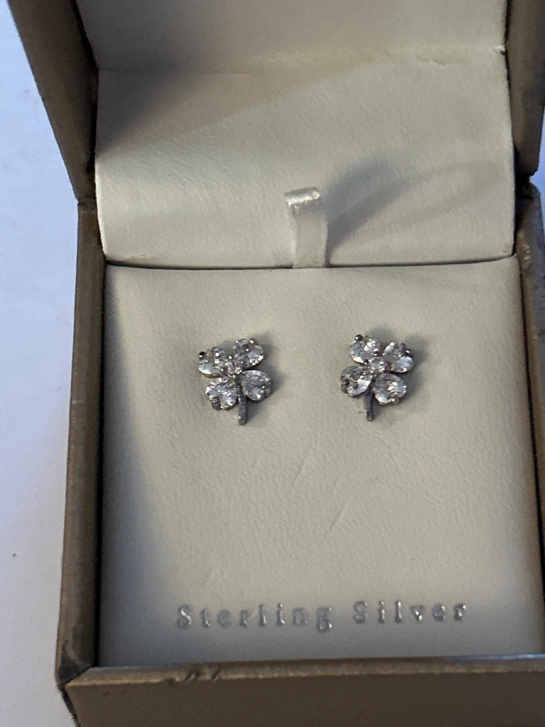 Contessa di Capri Sterling Silver Clover Earrings - photo 3
