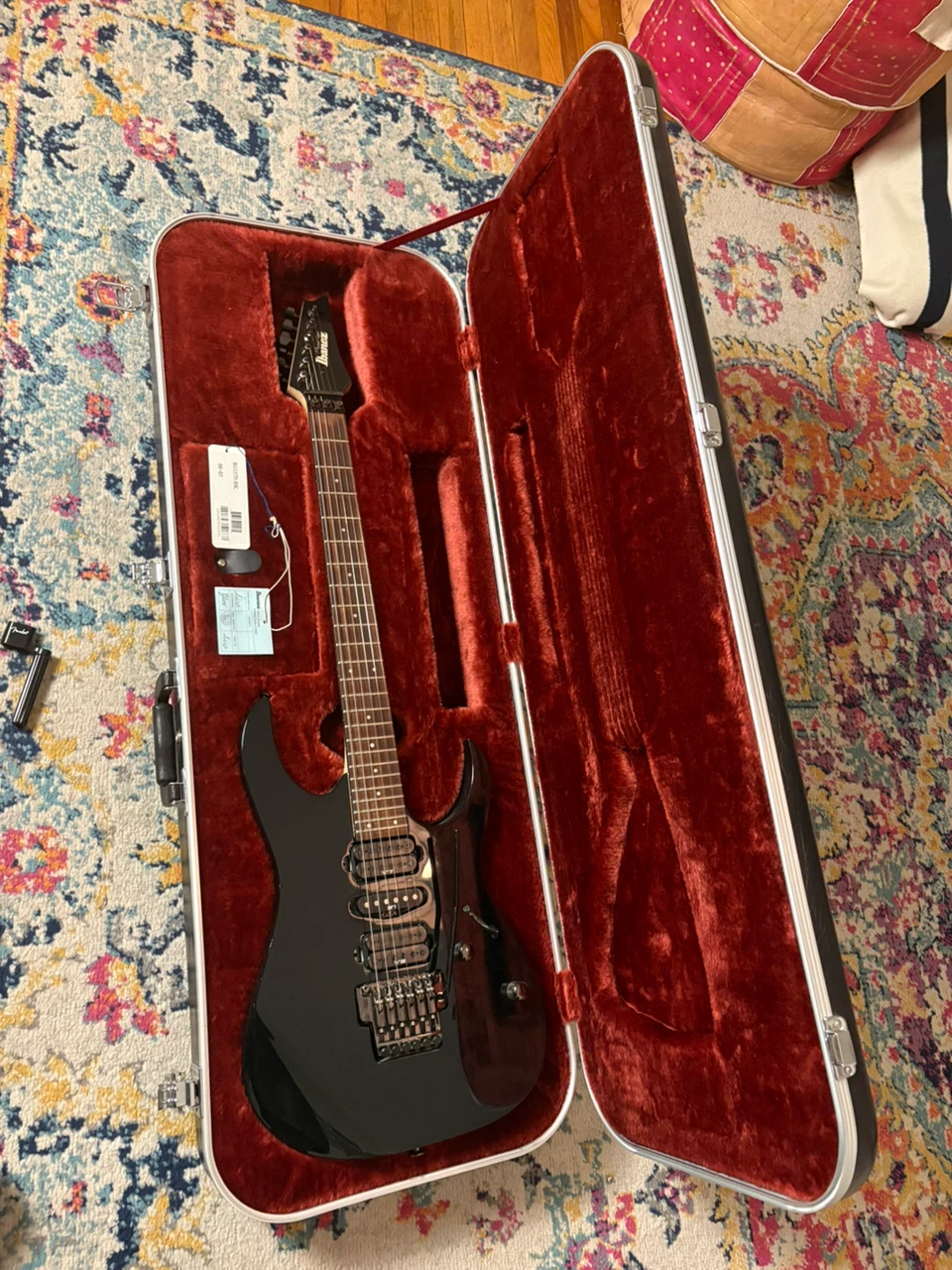 Ibanez Prestige RG1570-BK Japan electric guitar