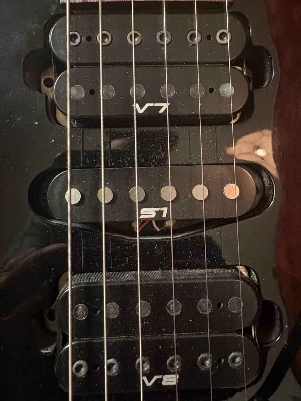 Ibanez Prestige RG1570-BK Japan electric guitar - photo 3