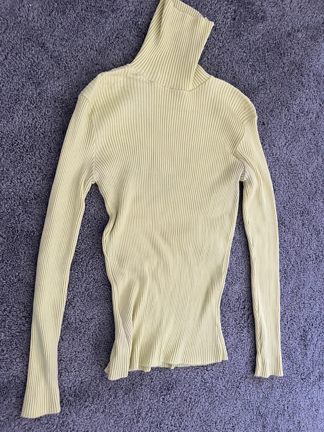 Ribbed Turtleneck Sweater