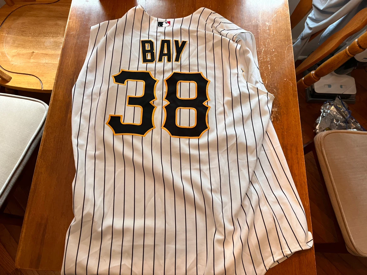 Majestic Pittsburgh Pirates Jersey #38 Bay - photo 2