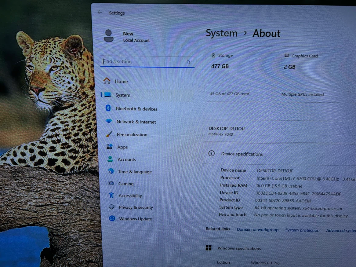 Dell OptiPlex 7040 - 16GB ram/ 512GB ssd /windows 11 - photo 3