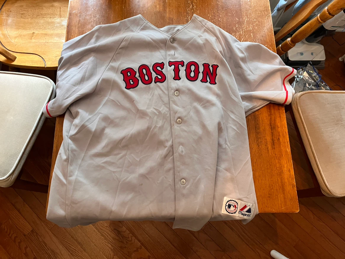 Majestic Boston Red Sox David Ortiz #34 Baseball Jersey