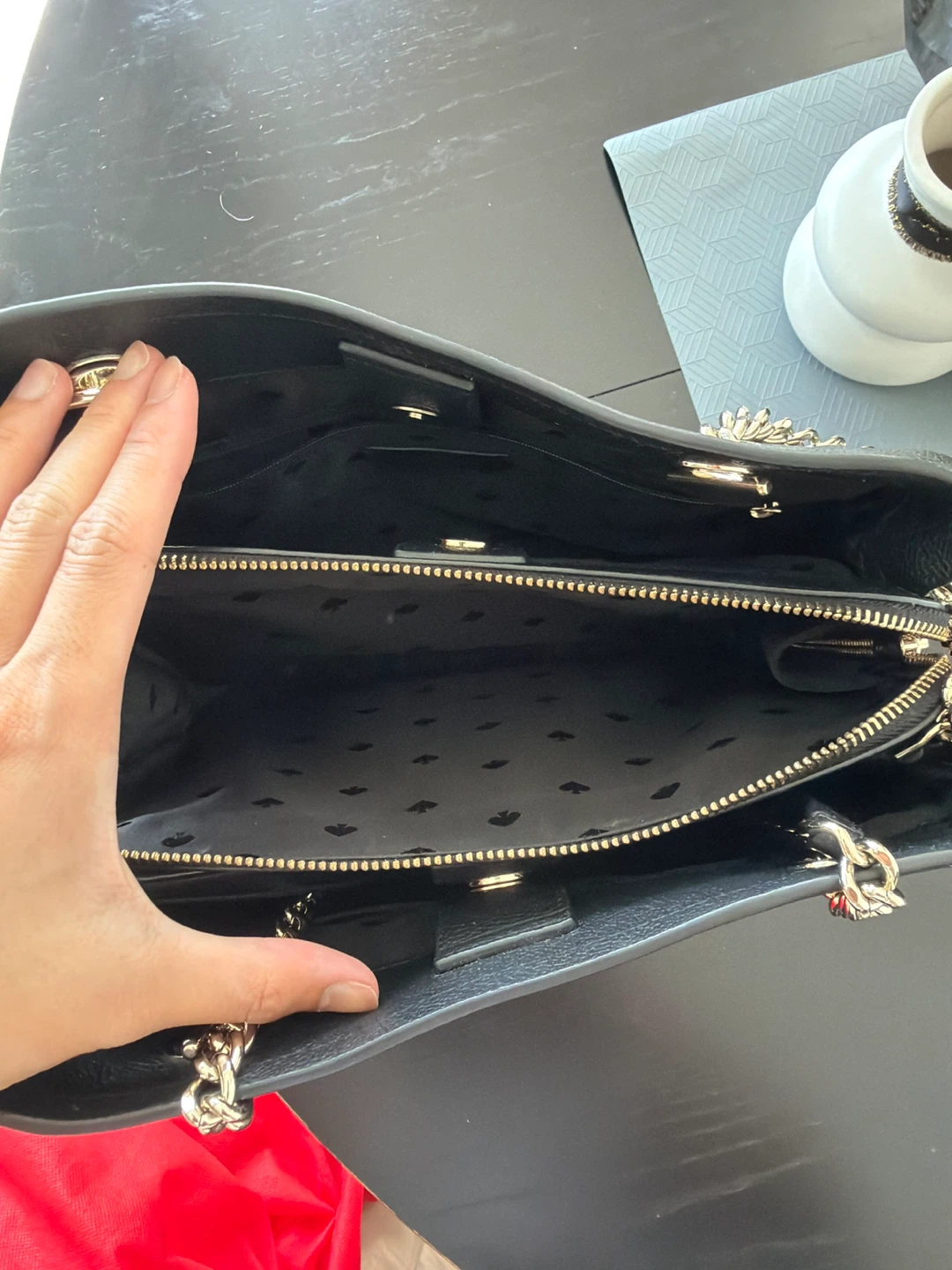 Kate Spade Black Leather Tote Bag - photo 2