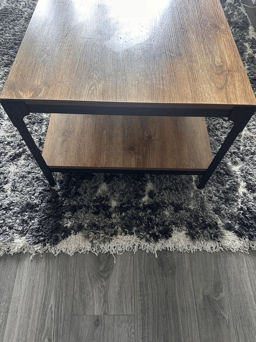 Rustic Wood Coffee Table - photo 4