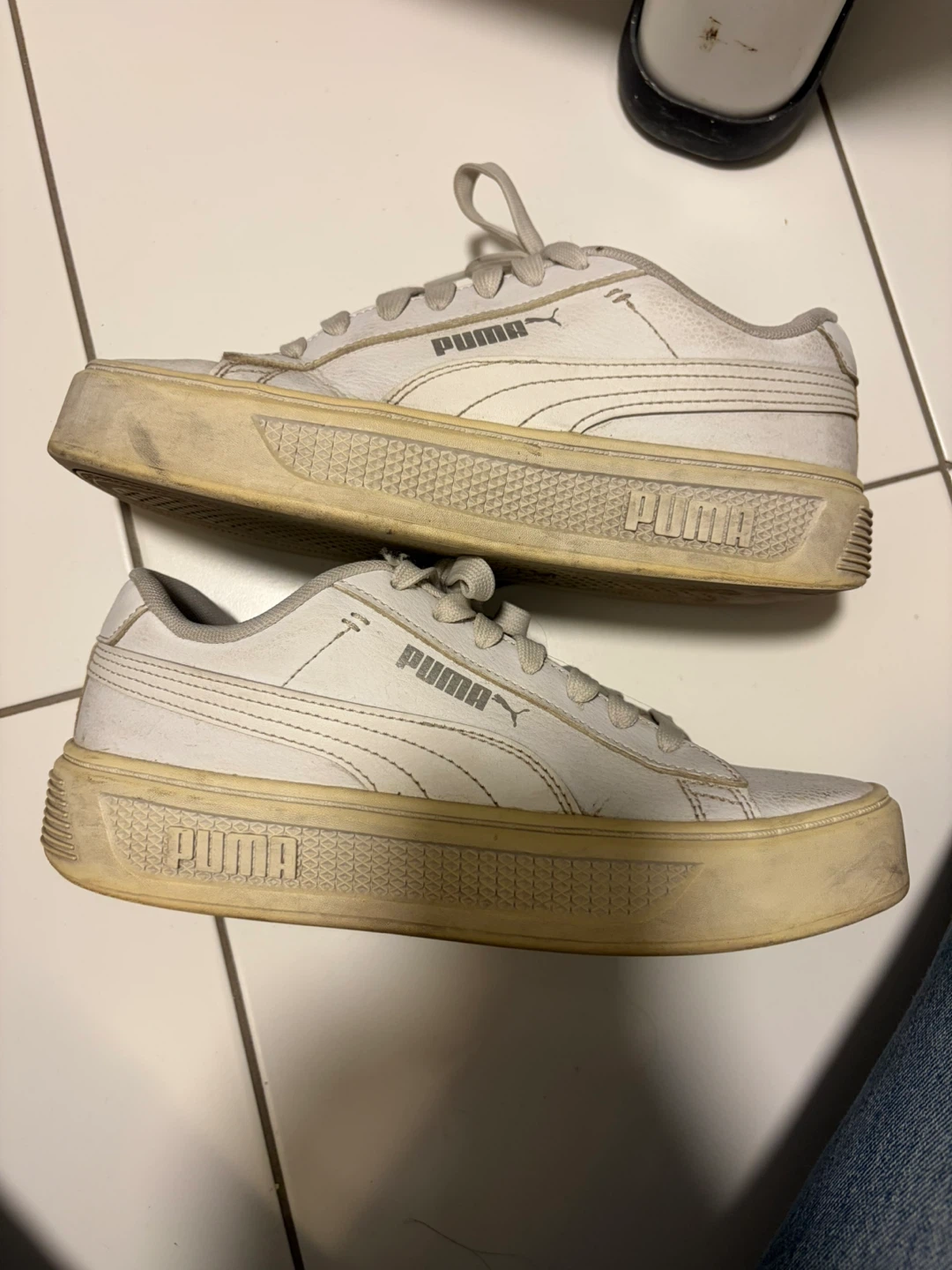 Puma Women's White Platform Sneakers - photo 2