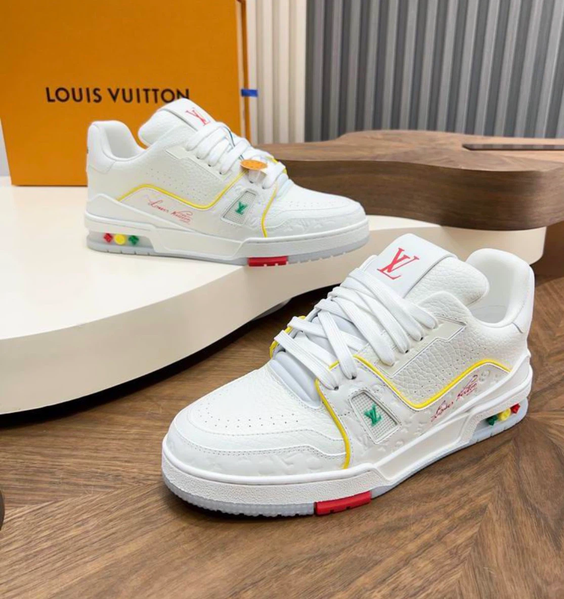 Louis Vuitton White Sneakers