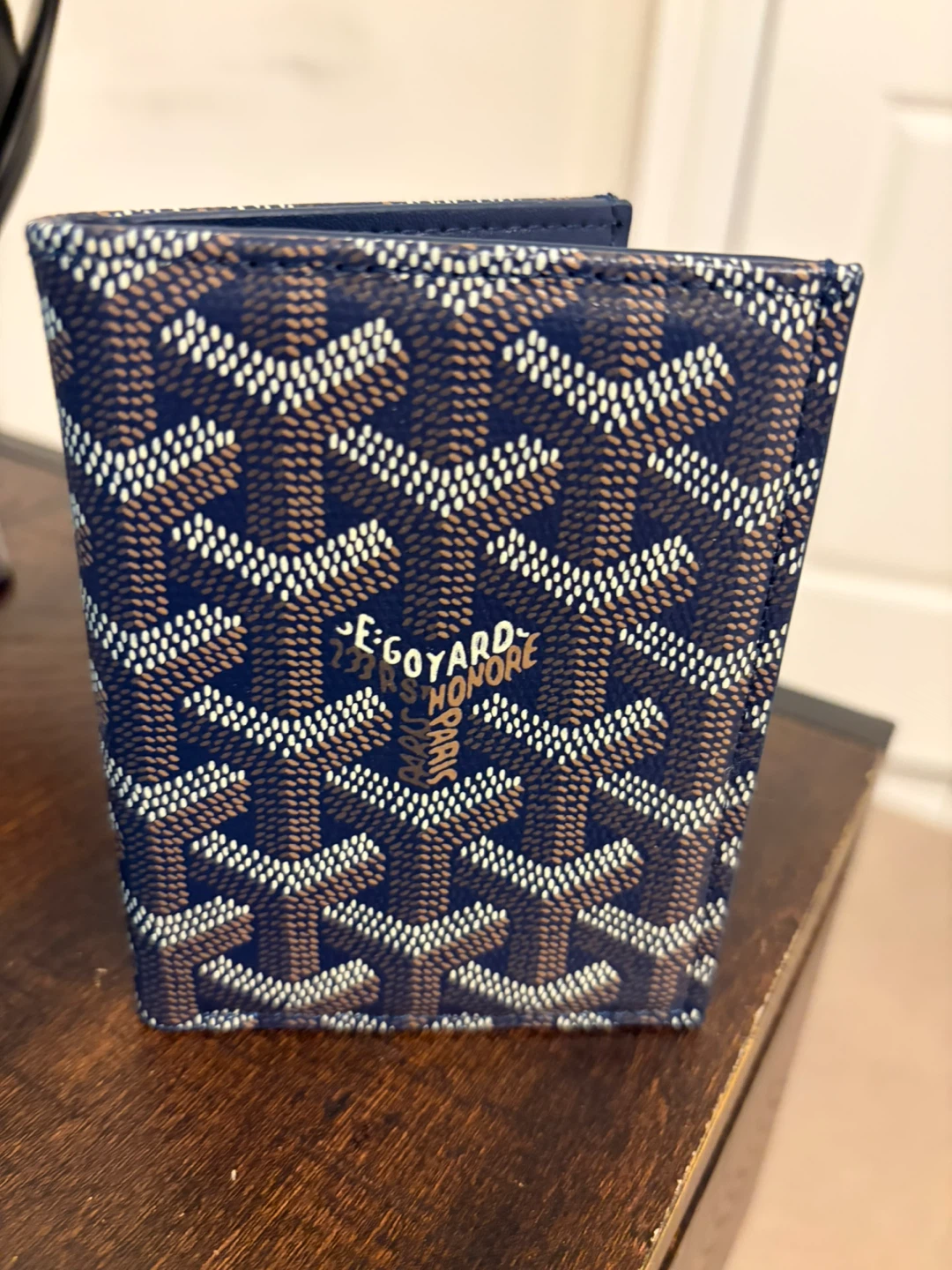 Goyard Bi-fold Wallet - Blue