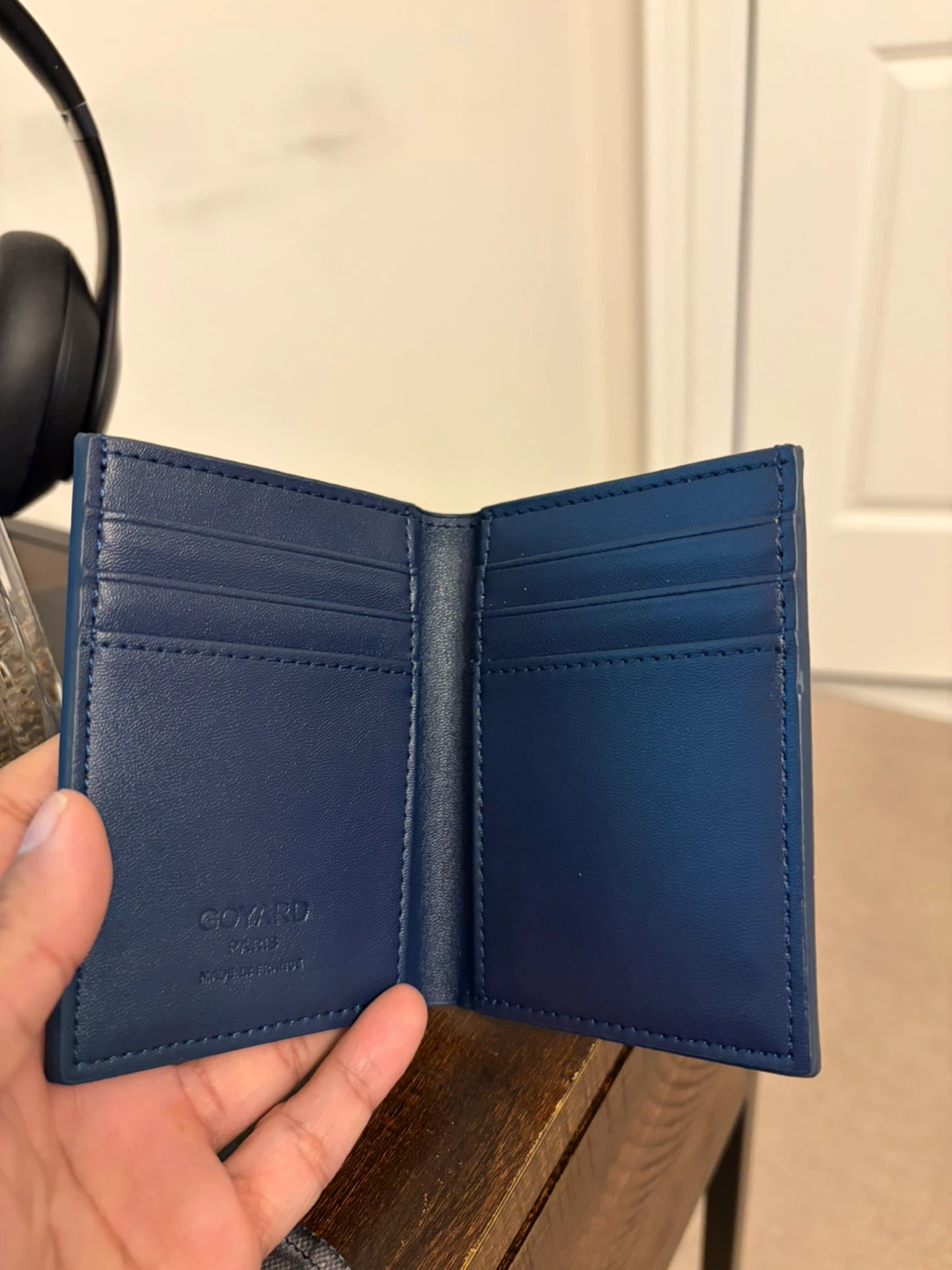 Goyard Bi-fold Wallet - Blue - photo 4