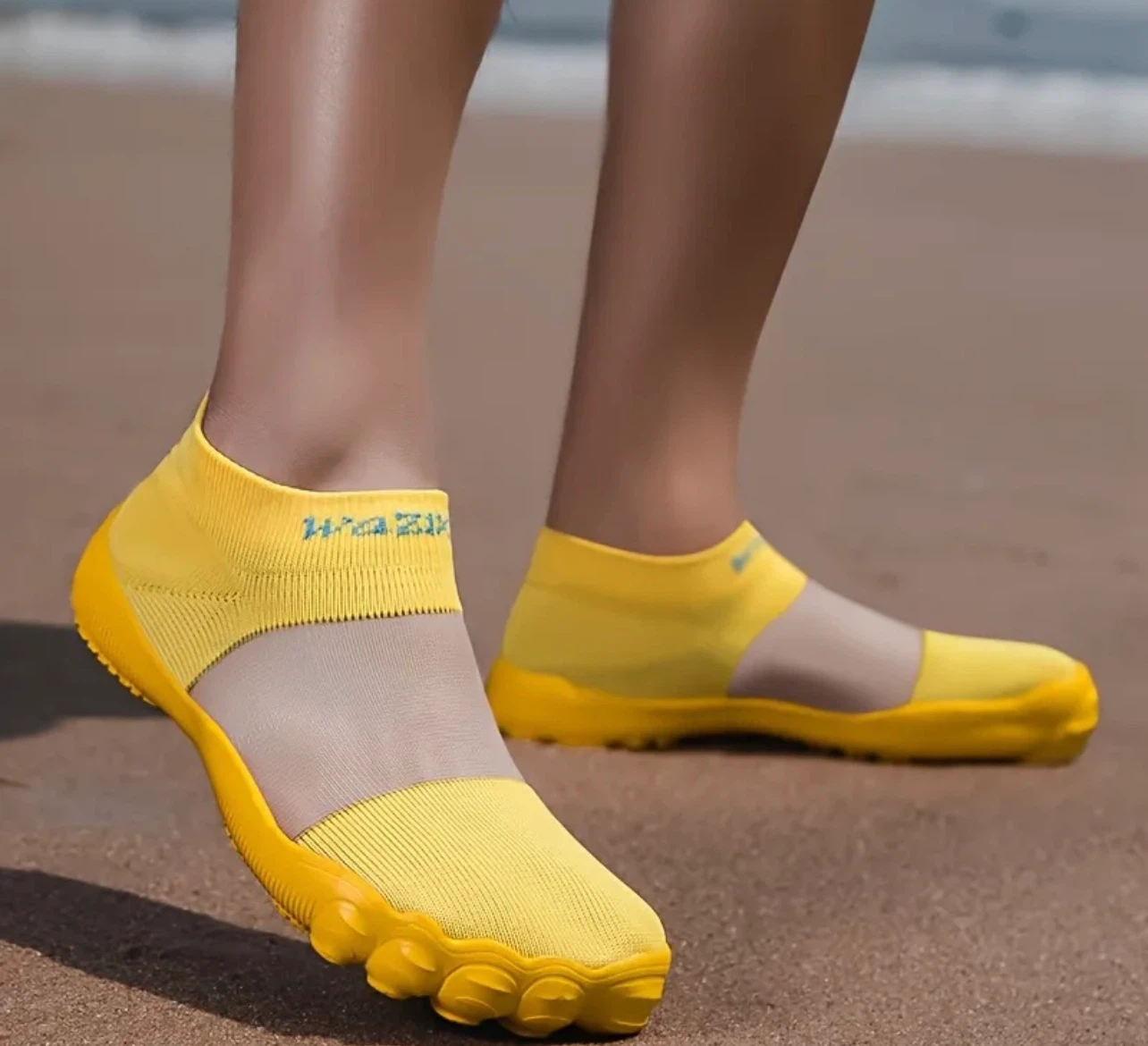 Yellow Water Shoes-size 8