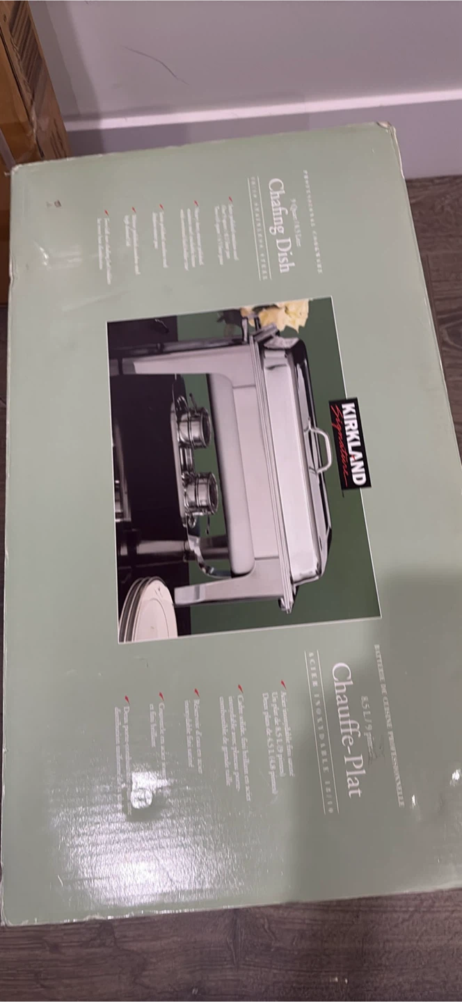 Kirkland Signature Stainless Steel Chafing Dish (8.5L / 9 Qt) - photo 2
