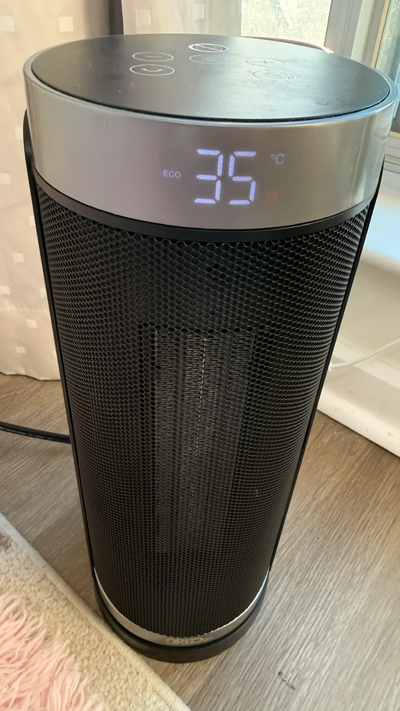 Portable Electric Heater with Remote Control - photo 2