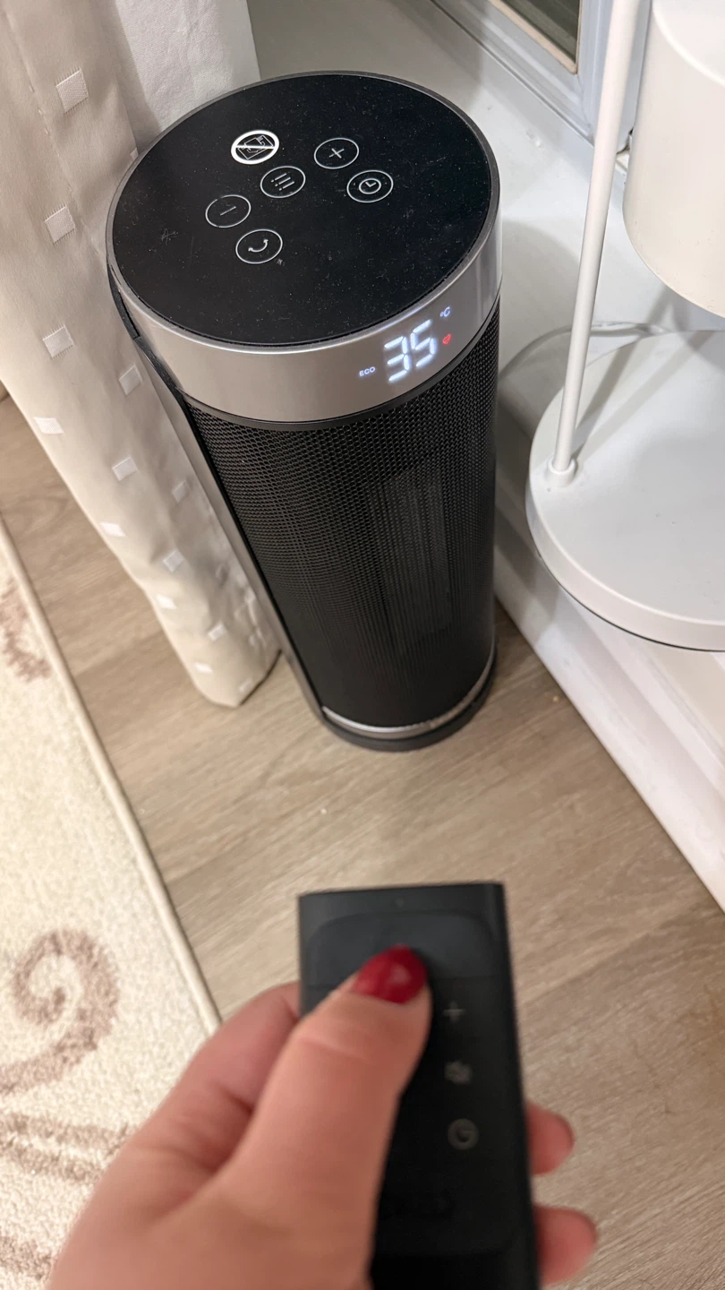 Portable Electric Heater with Remote Control - photo 4