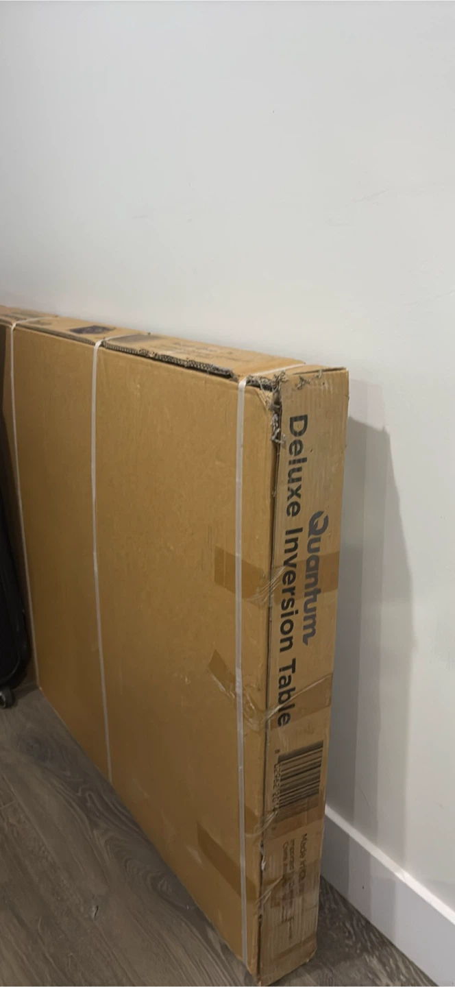 Brand New Quantum Deluxe Inversion Table (In Box)