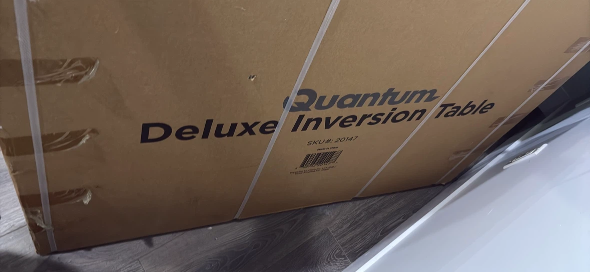 Brand New Quantum Deluxe Inversion Table (In Box) - photo 3