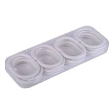 ⚽ White Shower Curtain Hooks - photo 2