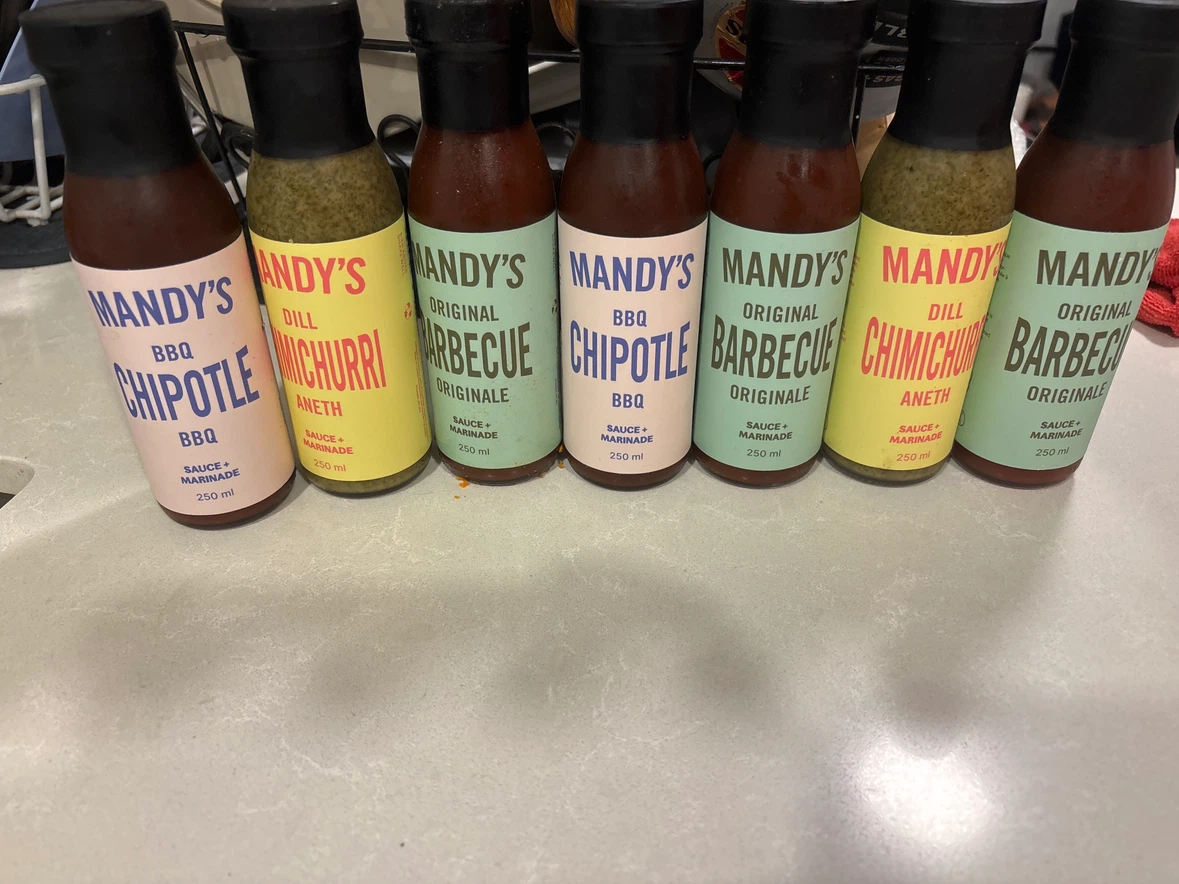 Mandy's BBQ Sauce & Marinade Assorted Flavours