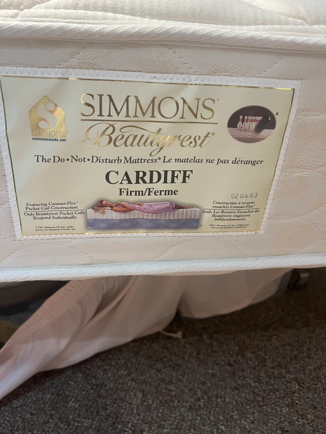 SIMMONS Beautyrest Cardiff Firm/Ferme Mattress - photo 3