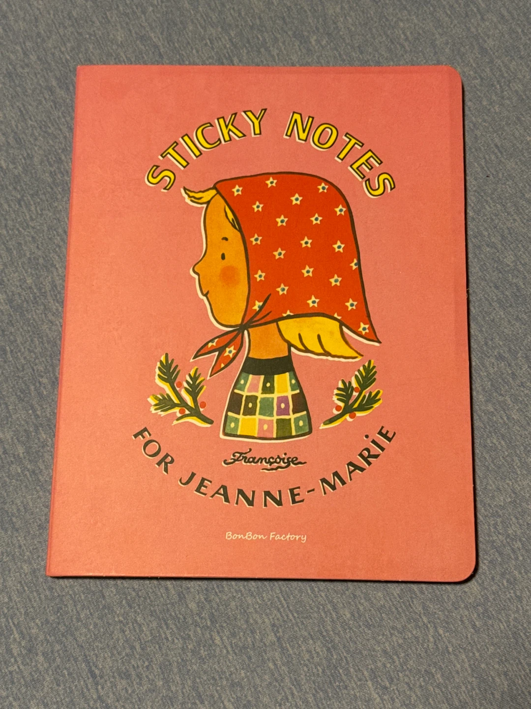 Françoise for Jeanne-Marie Sticky Notes Set