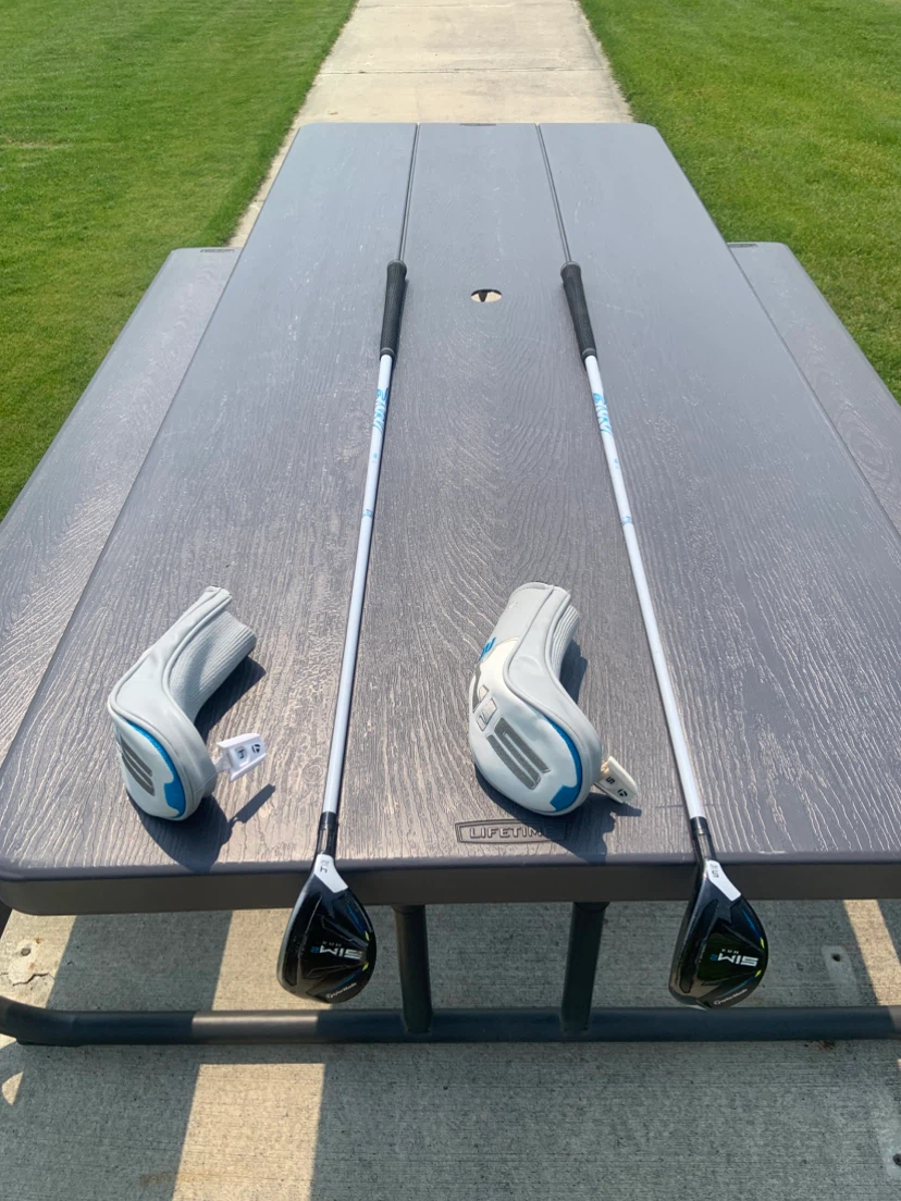 TaylorMade SIM2 Max 4 & 5 Hybrid Golf Clubs
