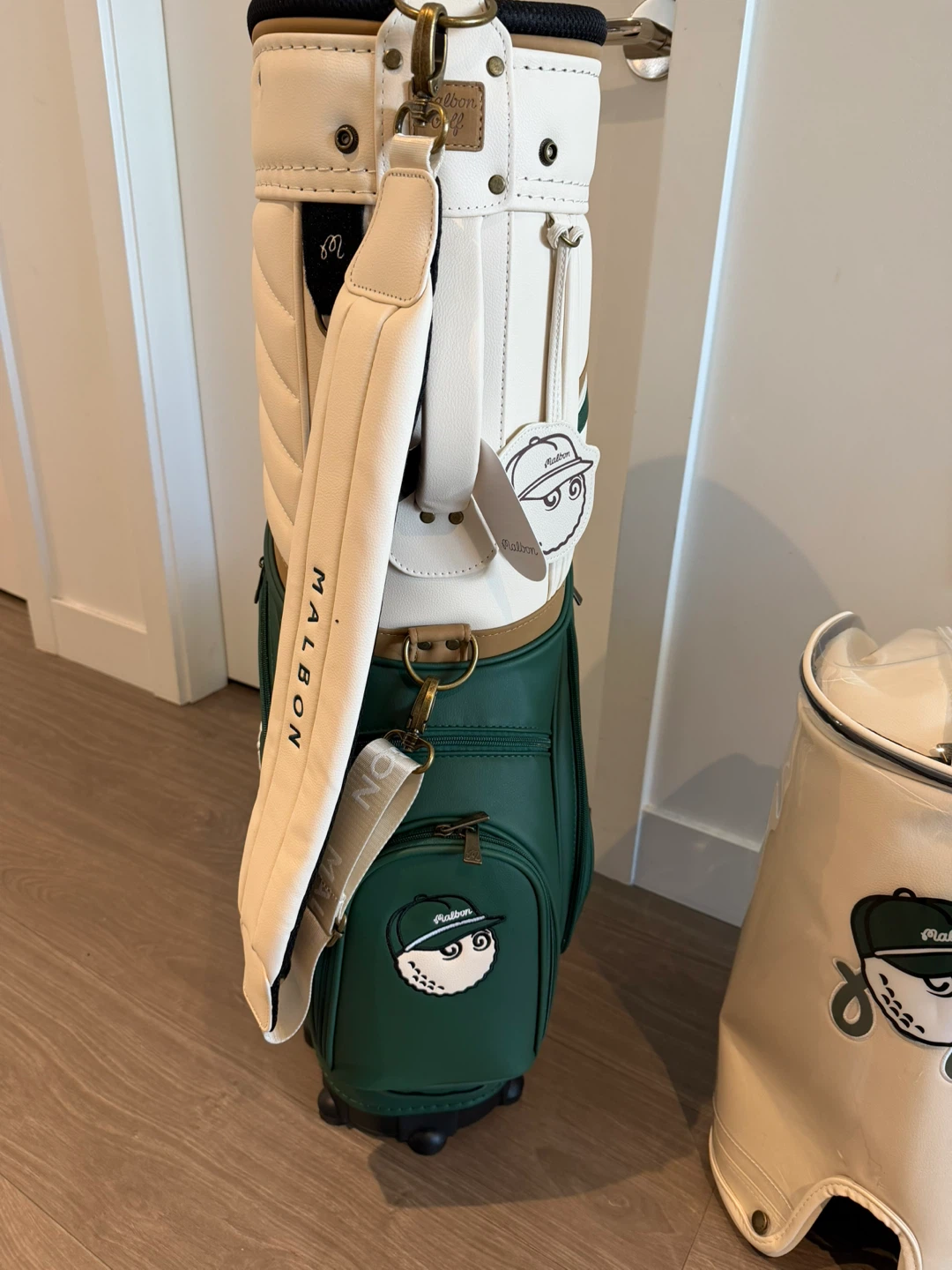 Malbon Golf Bag With Wheels - photo 3