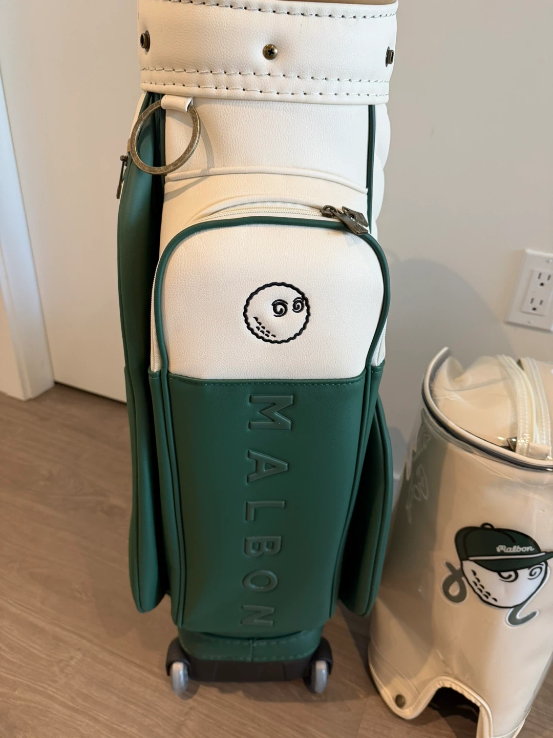 Malbon Golf Bag With Wheels - photo 4