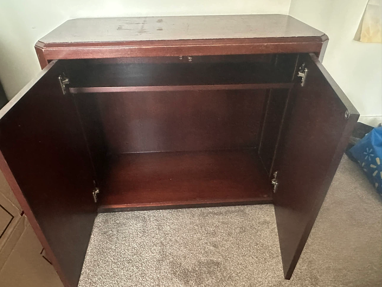 Wooden Cabinet with Double Doors - photo 2
