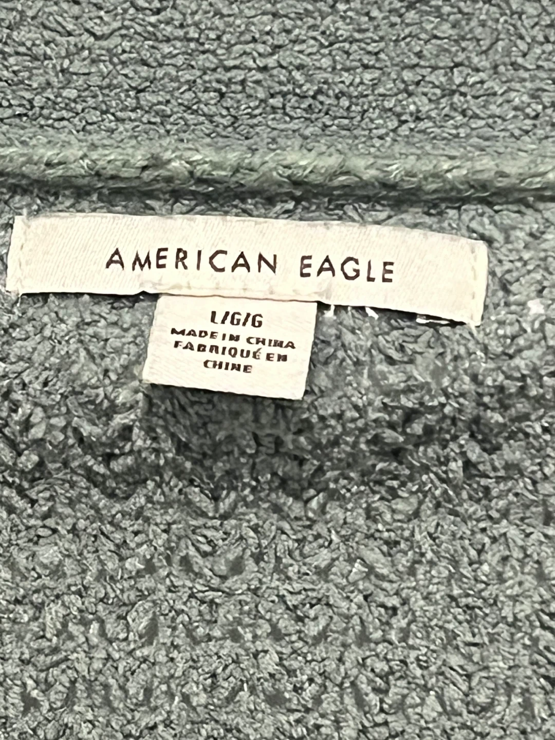 American Eagle Green Waffle Knit Cardigan - photo 4