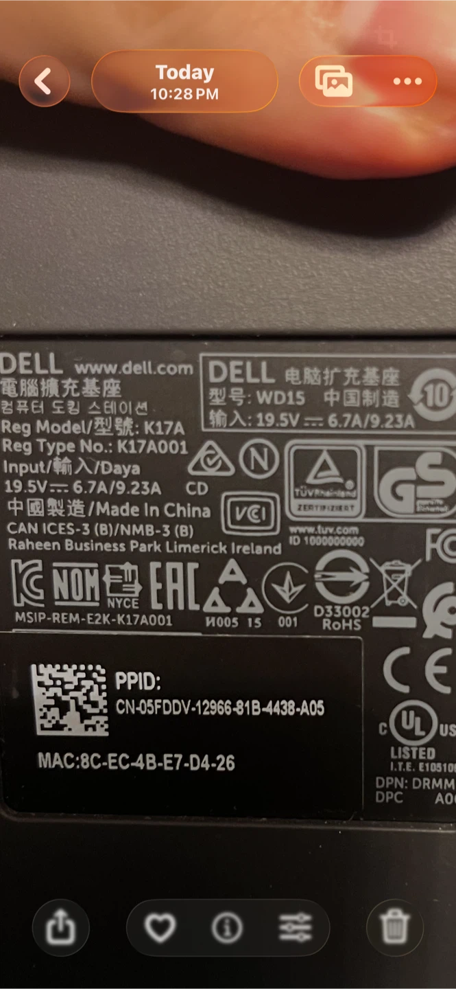 Dell WD15 USB-C Docking Station - photo 2
