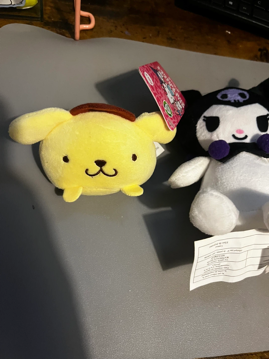 Sanrio Kuromi & Pompompurin Plush Toys - photo 3