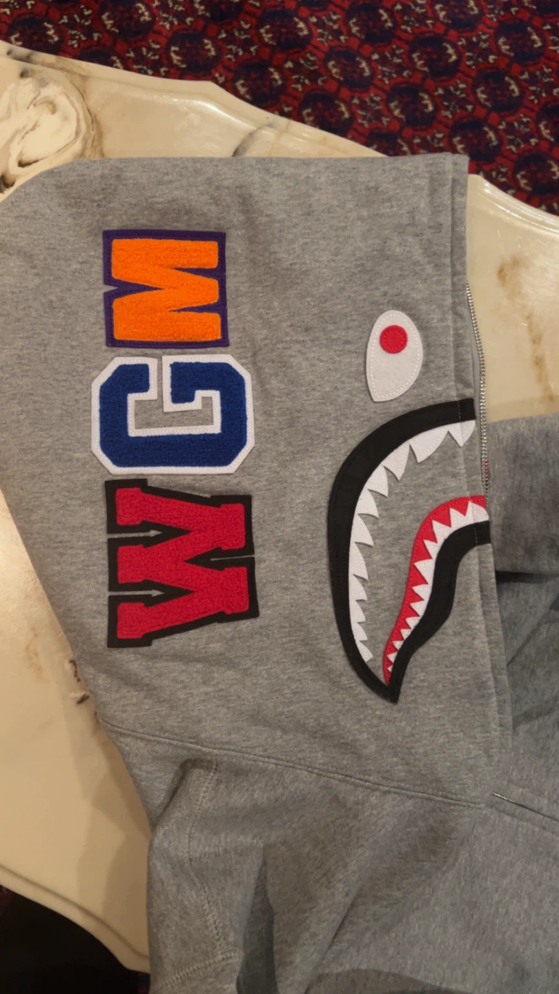 Plain grey bape - photo 2