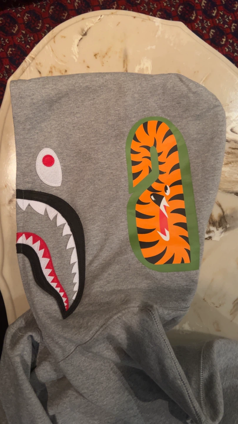 Plain grey bape - photo 3