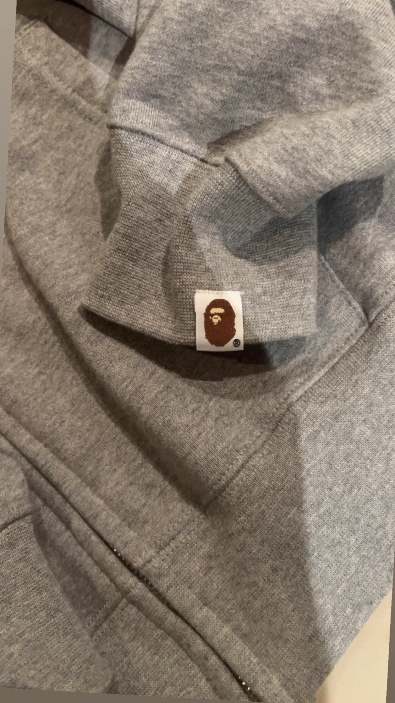 Plain grey bape - photo 5