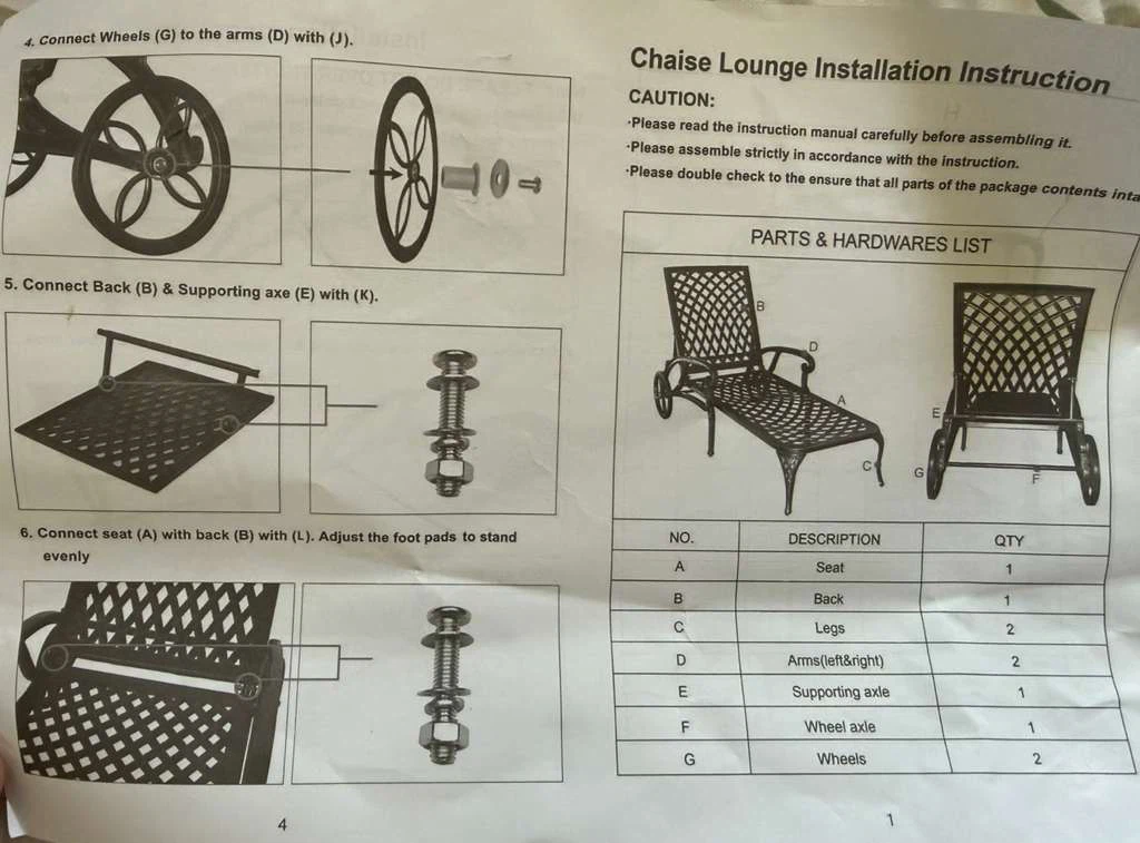 🌿 Elegant & Comfortable Outdoor Chaise Lounge 🌿 - photo 2