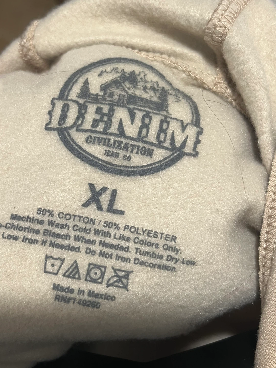 Denim Civilization Hoodie XL - photo 2