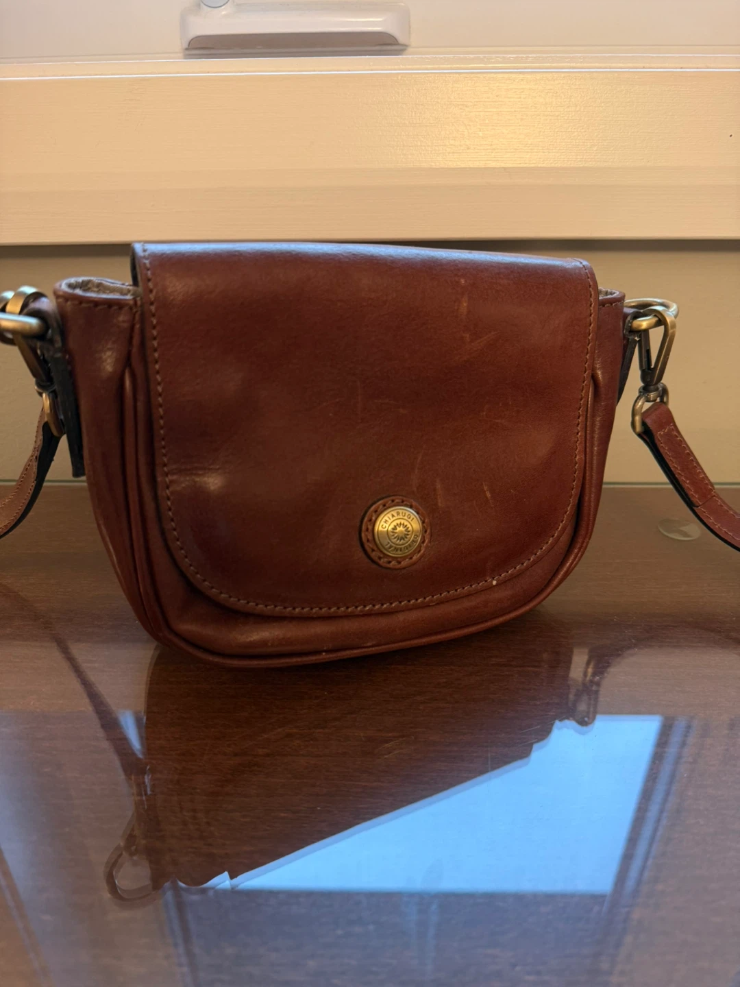 Italian Leather Crossbody Bag - photo 4