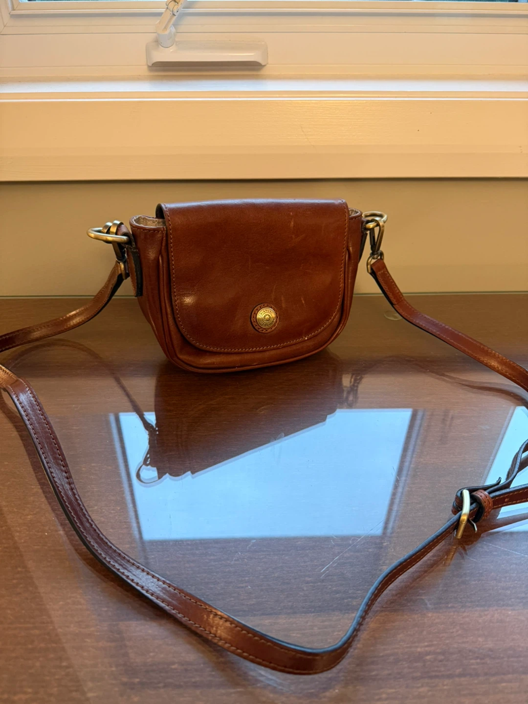 Italian Leather Crossbody Bag - photo 5