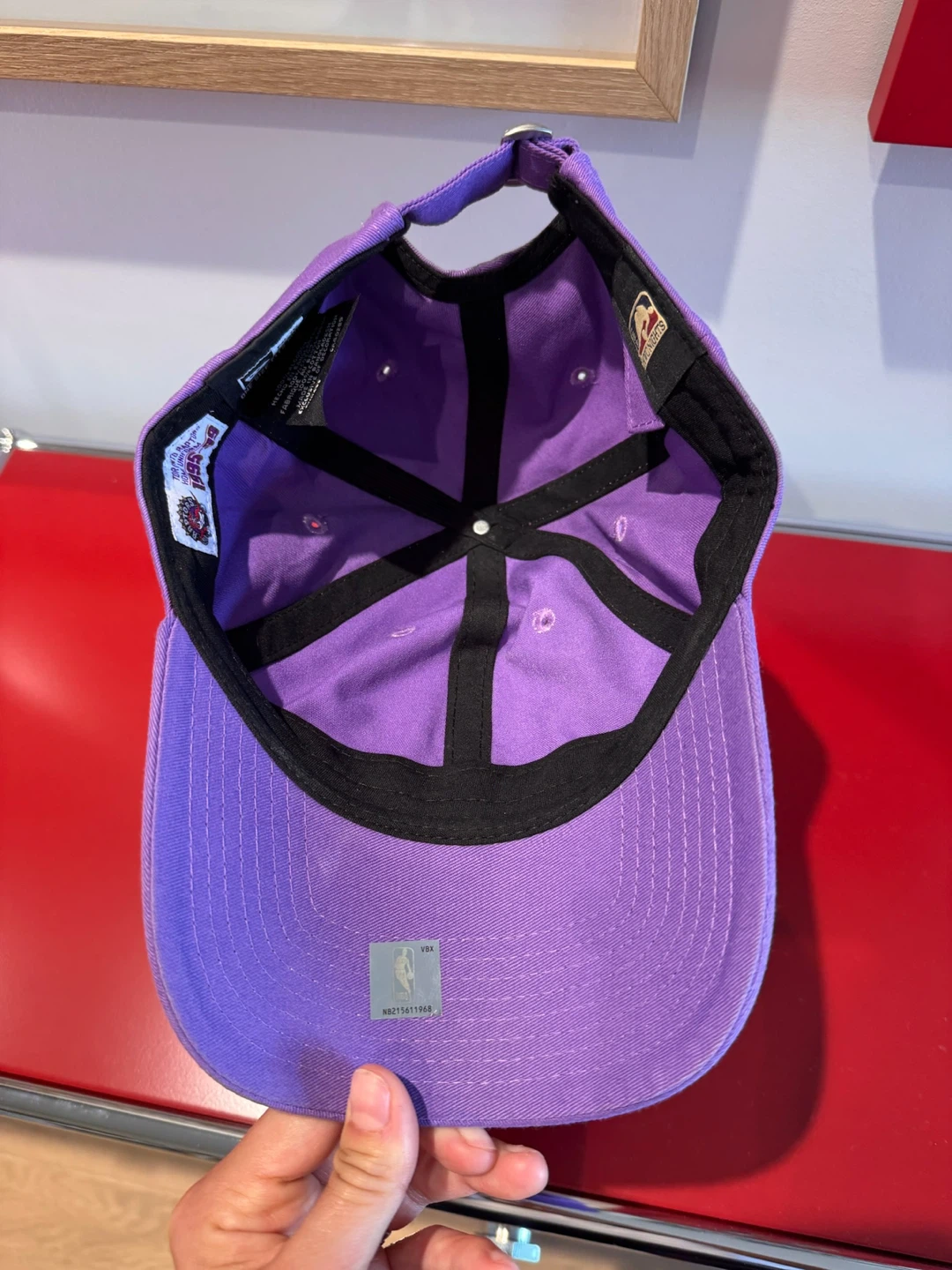 New Era Toronto Raptors Dad Cap - photo 4