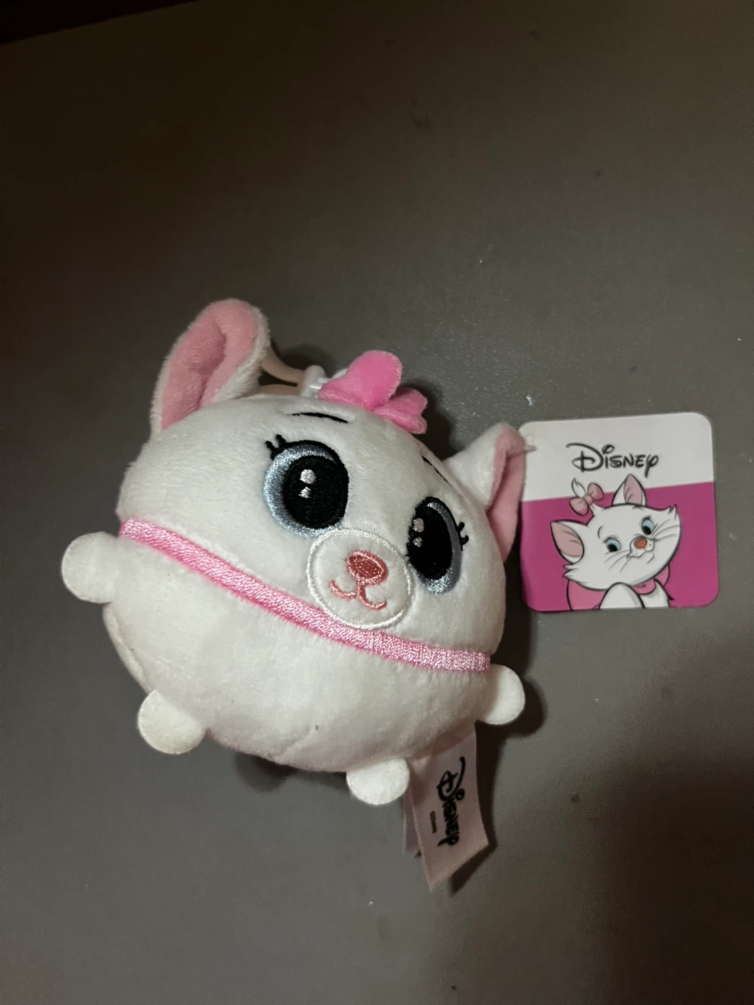 Disney Marie Aristocats Plush Keychain
