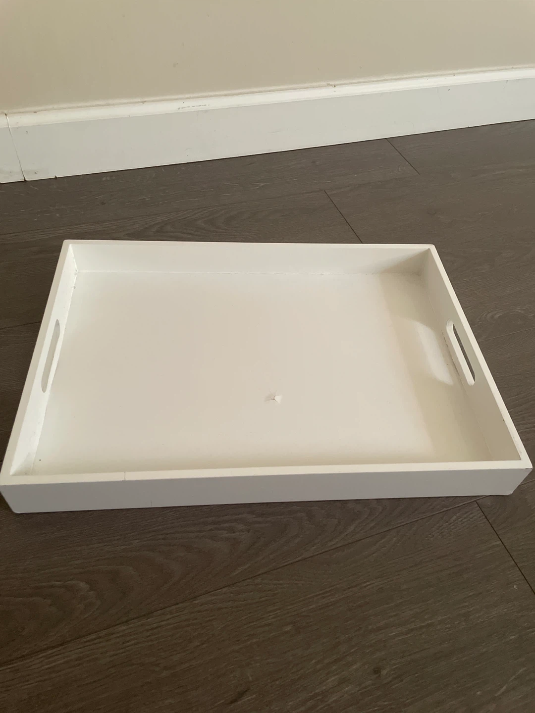 White Serving Tray