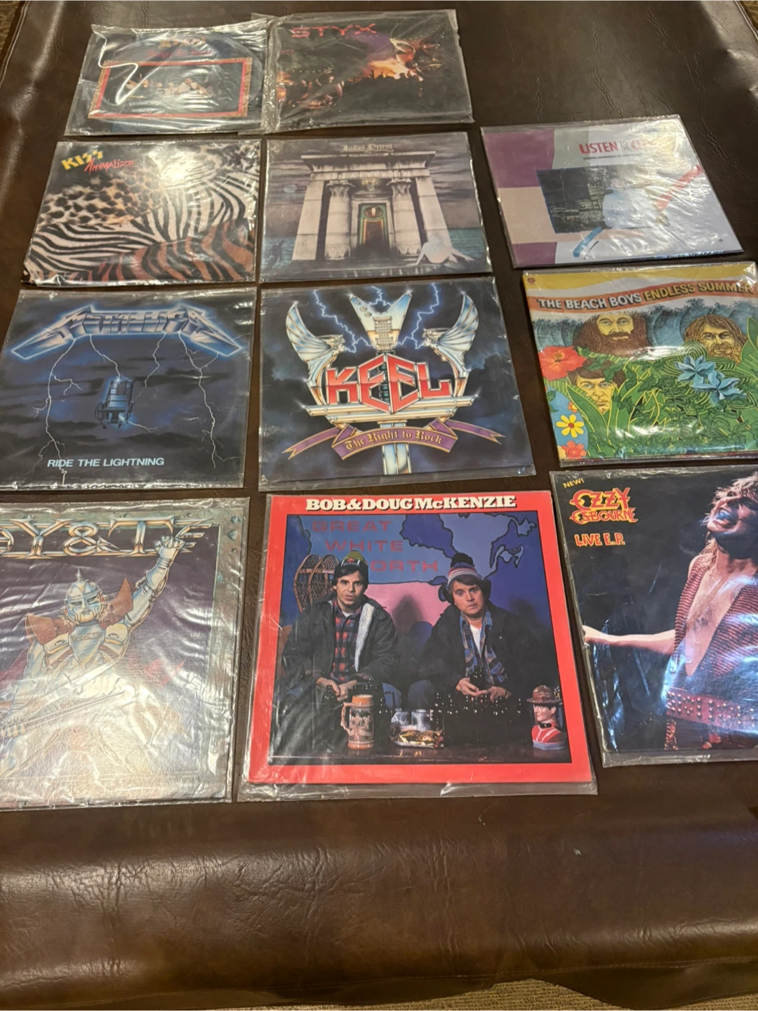 Collection of Vinyl Records