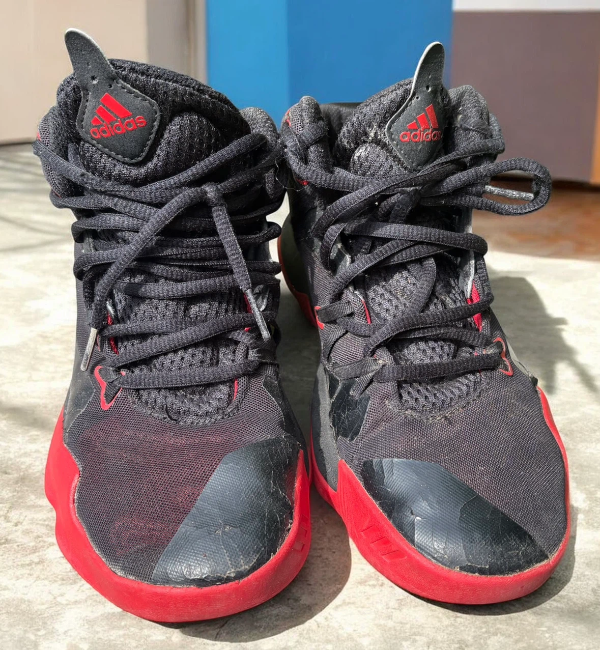 adidas Explosive Bounce Basketball Shoes Size4 as is - photo 5